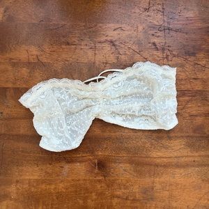 Lace Bandeau Bra